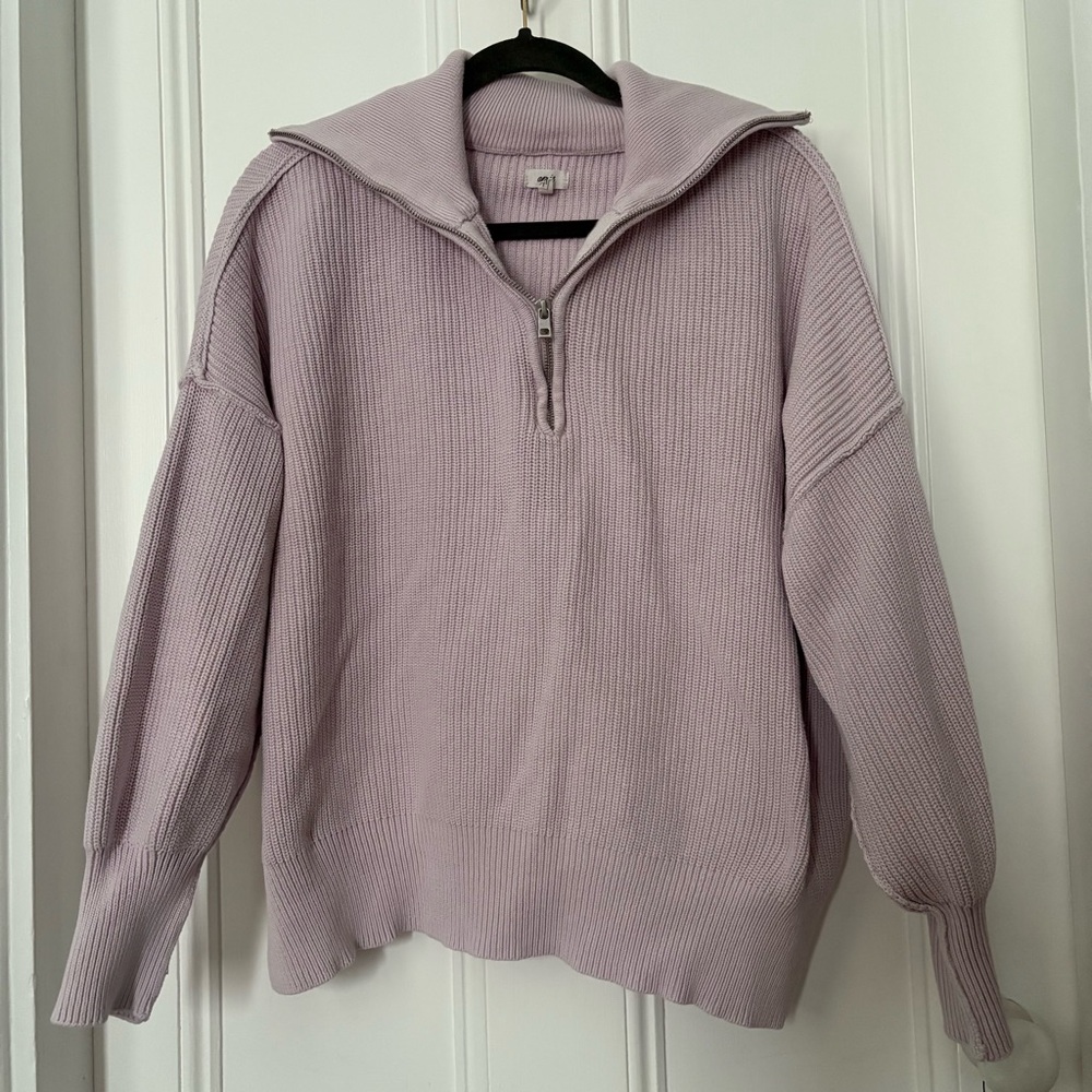 Aerie Half-Zip Sweater